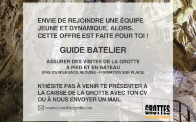 Offre d’emploi Guide Batelier